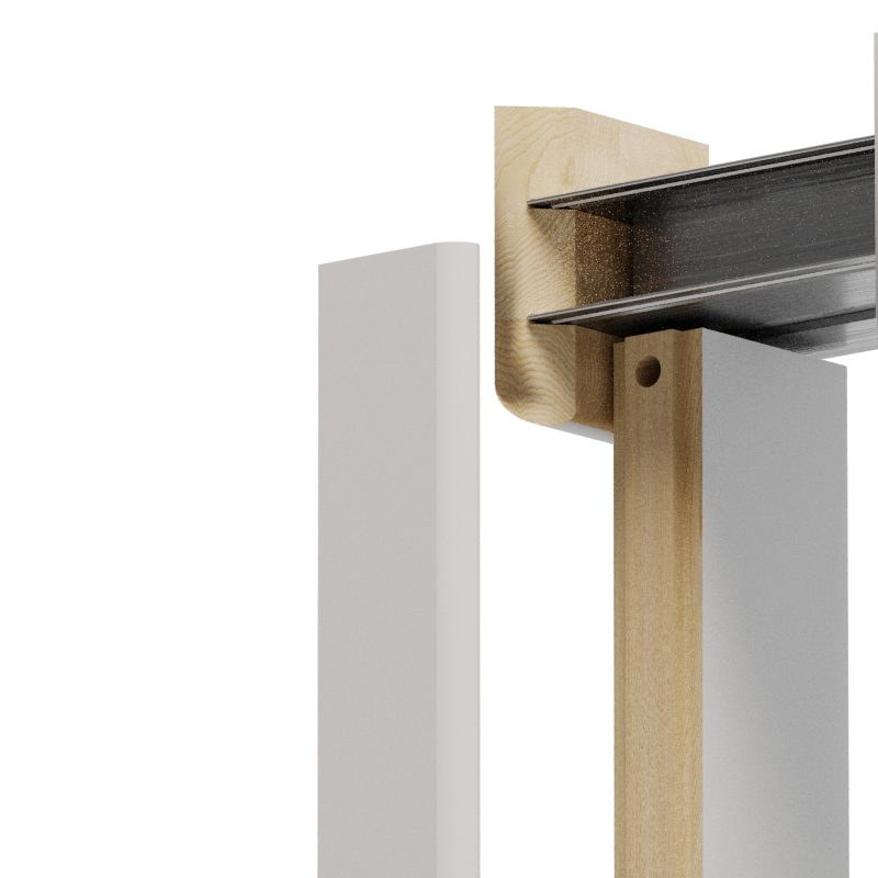 Porte coulissante en applique, coulicool, bricolage, porte, porte coulissante, grande surface, bois, porte bois, moderne, tendance, design, contour de porte, recouvrir dormants, nez de cloison