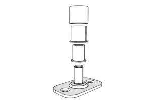 Porte coulissante en applique, coulicool, bricolage, porte, porte coulissante, grande surface, bois, porte bois, moderne, tendance, design, contour de porte, recouvrir dormants, nez de cloison